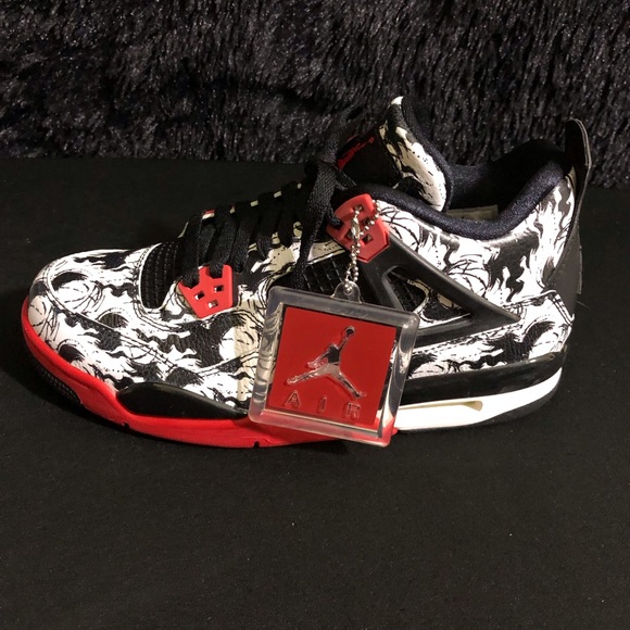 Air Jordan 4 Retro Singles Day / Tattoo GS Size 6.5 Y / Women’s 8 - Picture 7 of 15